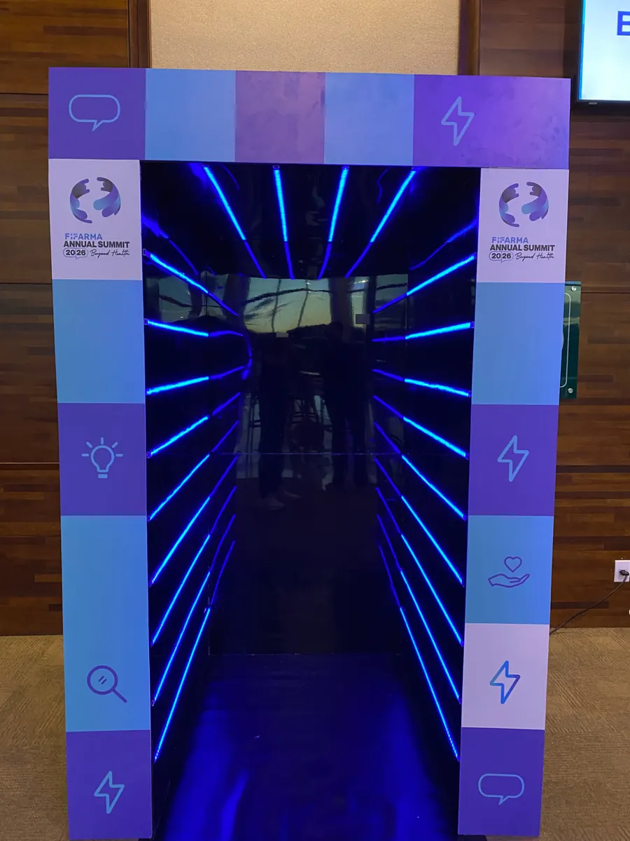 Pictome Infinity — estrutura montada no evento