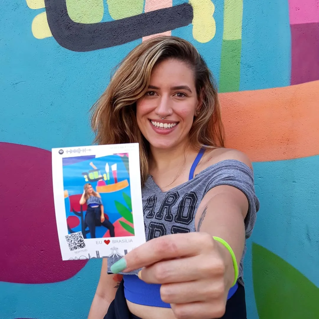 Impressão por Hashtag — registro da experiência